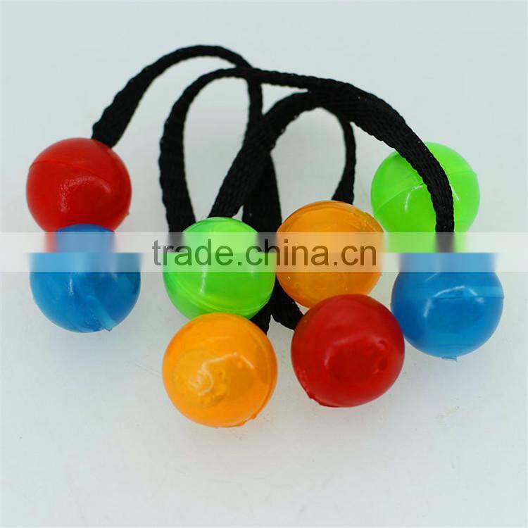 Flashing Led Light Up Finger Fidget Thumb Chucks Anti Stress Toys Multi Colors Finger LED Yo Yo Ball