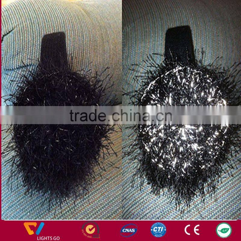 China Factory 100% polyester reflective weaving filament thread
