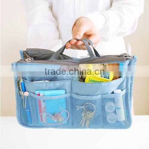 wholesale red women organizer bag in bag