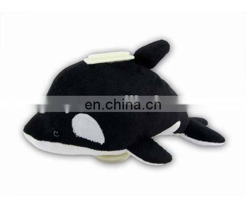 Baby good toys plush matearils whale shape money box