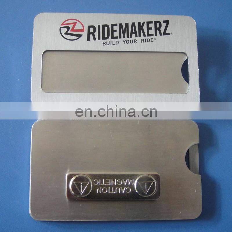 custom magnetic name school badges,printing metal badge lapel pins