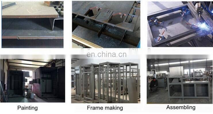 CNC Corner cleaning machine for pvc window and door