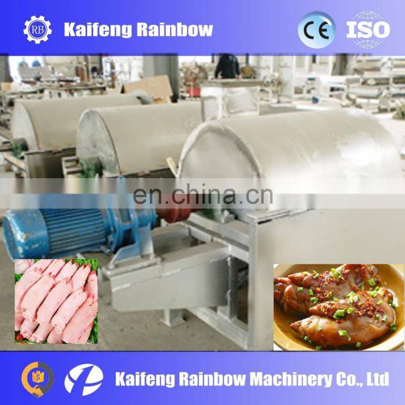 Good Feedback High Speed Trotters unhairing machine/pettitoes plucking machine/pig's feet unhairing machine