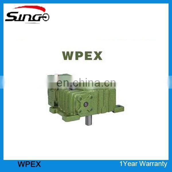 WPEX1400 rpm motor speed reduce gearbox 155-250