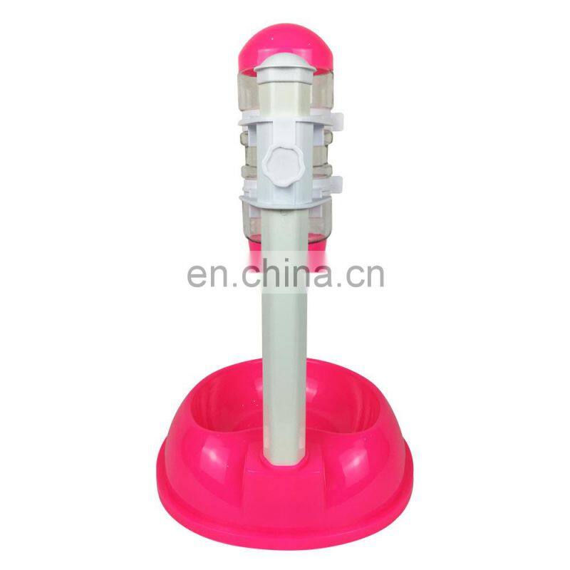 Manufacturer Wholesale Outdoor Travel Detachable Cat Pet Dog Plastic Raise Down Water Bottle