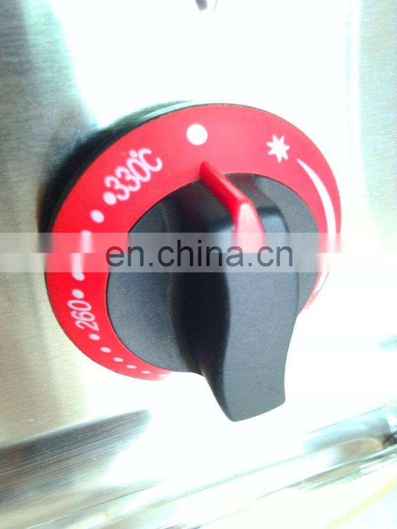 Electric 4-Burner Gas Cooking Range Oven