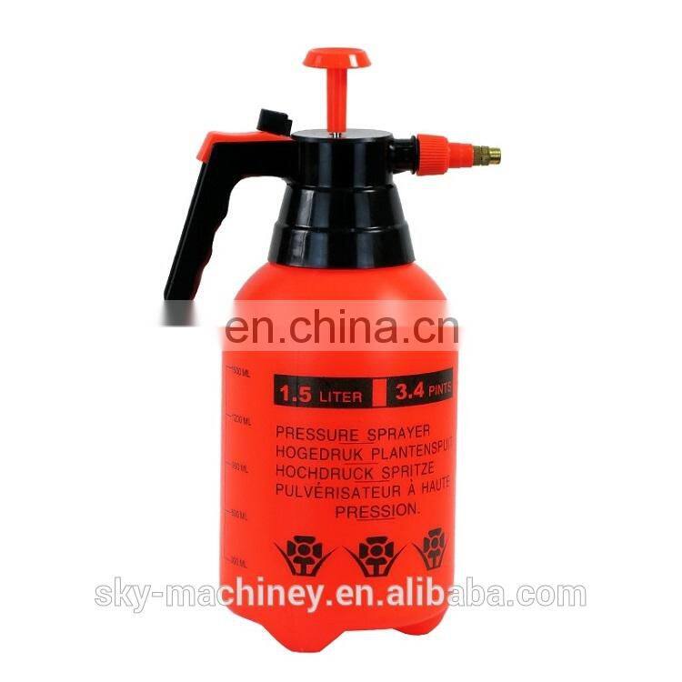 Hot selling 1.5 litre pressure household cleaning chemical-resistant sprayer