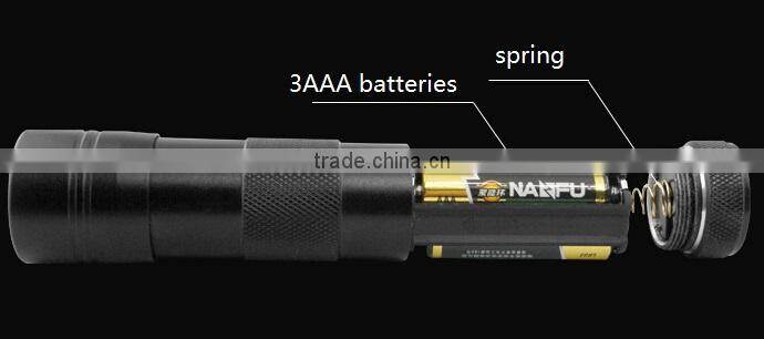 12LED cheap aluminum UV led flashlight