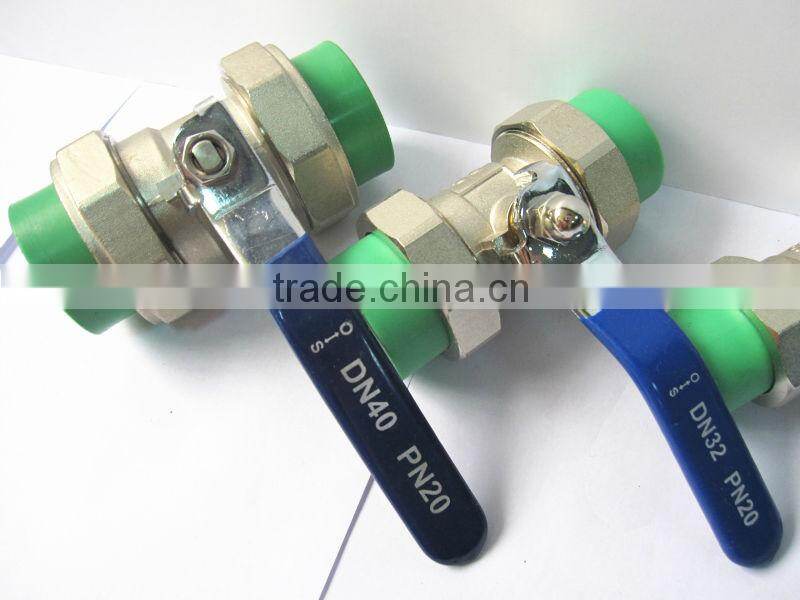 ball valves with ppr pipe connector for brass ball valve wholesalers