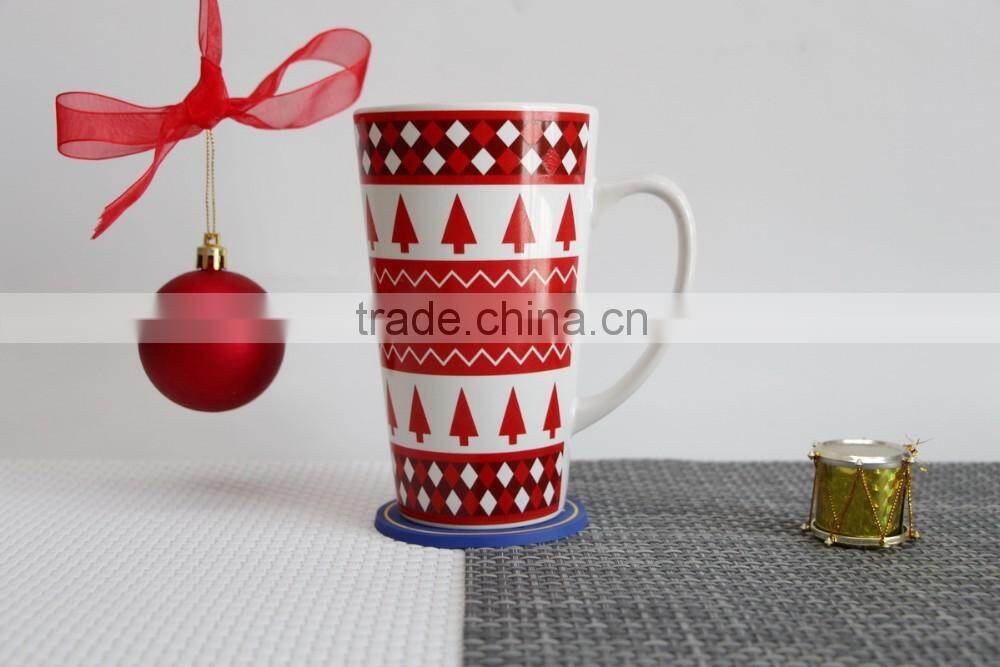 New christmas design ceramic coffee mug for gift mug,promotional mug