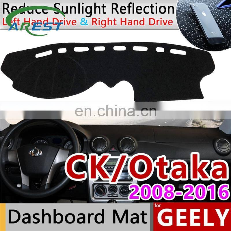 for Geely CK Otaka Echo 2008~2016 Anti-Slip Mat Dashboard Cover Sunshade Dashmat Protect Accessories 2009 2010 2011 2013 2014