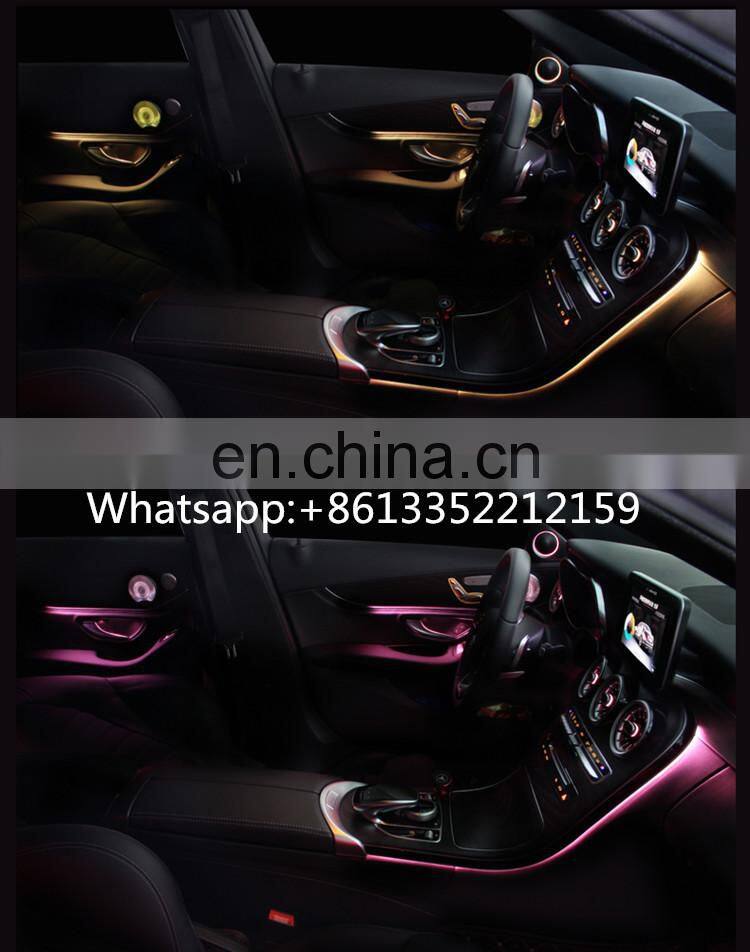 2014-2017 year Atmosphere lamp A class W176 air vent cover fit for W176 air-condition cover with colors 5 pieces interior vents