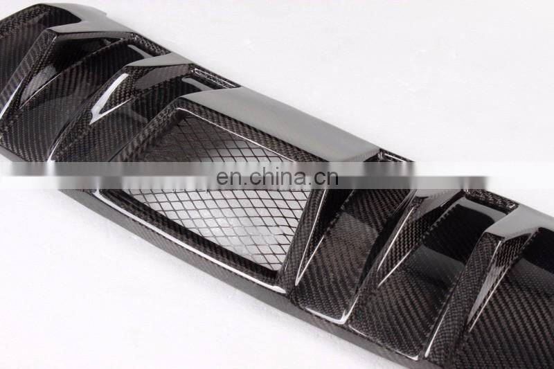 R Style Carbon Fiber Rear Diffuser for Mercedes W204 C63