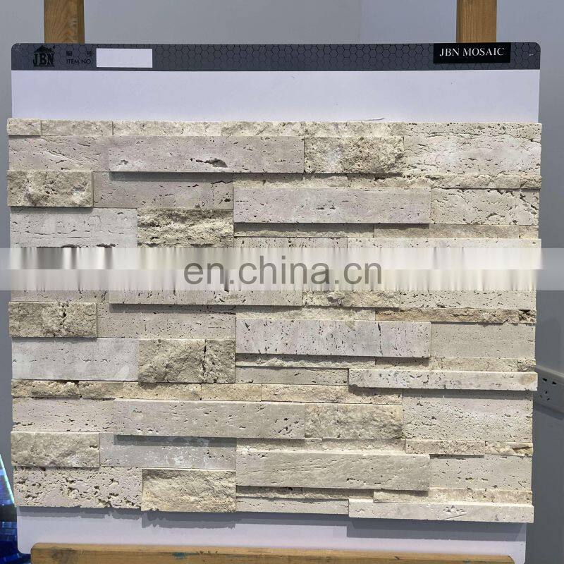 Natural Mosaic Stone 3D Style Brick Tiles Floor Wall Decoration Cultured Stone Mosaic Natural Stone Mosaic