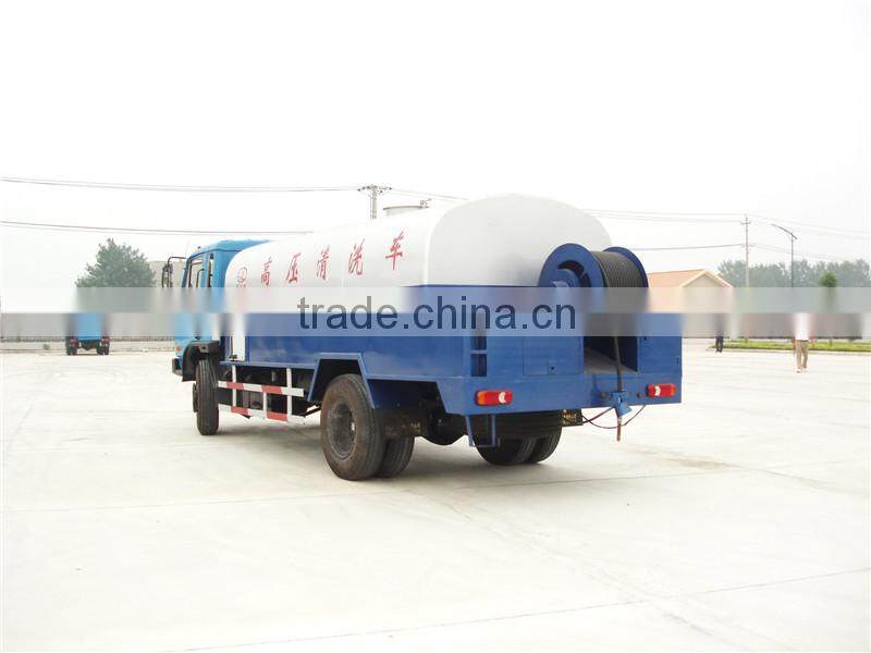 Dongfeng 10000 liters sewer flushing truck