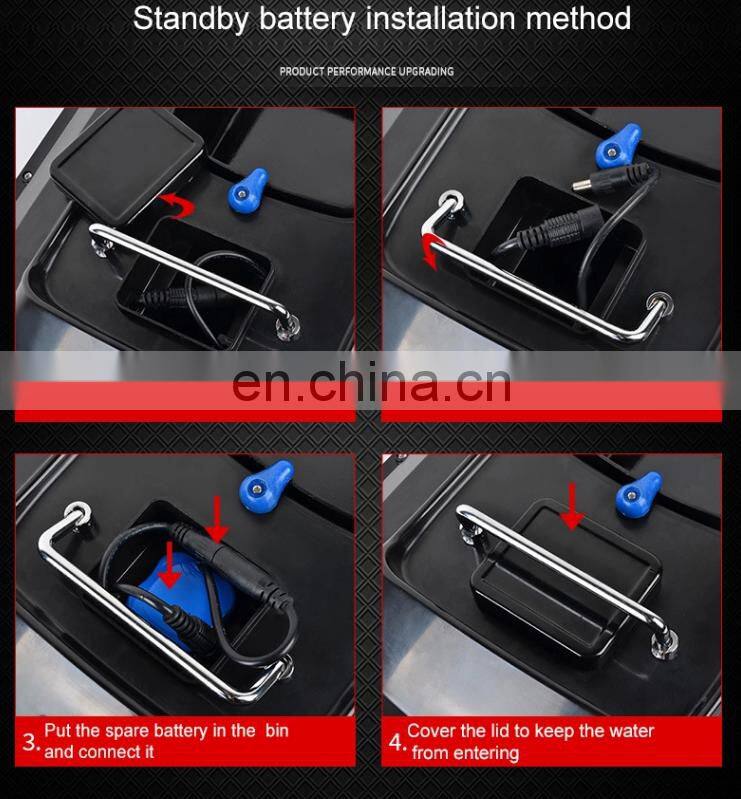 Strong waterproof rc fish bait boat with wireless remote control(RC)500m distance