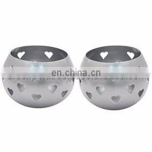 metal etching wholesale decorative votive candle holder