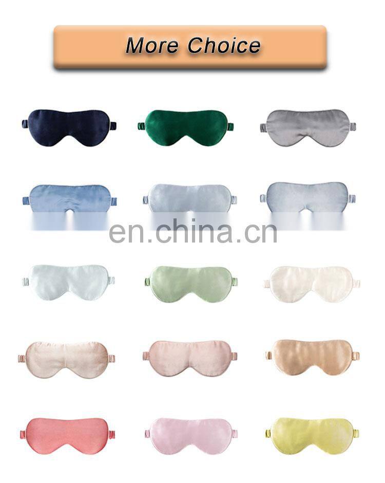 Colorful No Moq Slik Sleep Girl Blackout Sleeping Night Time Cute Girly Eyemask Stain for Girls