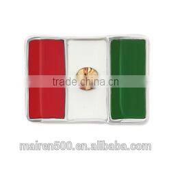 hot new products for 2016 only 20 pcs MOQ wholesale flag floating charm