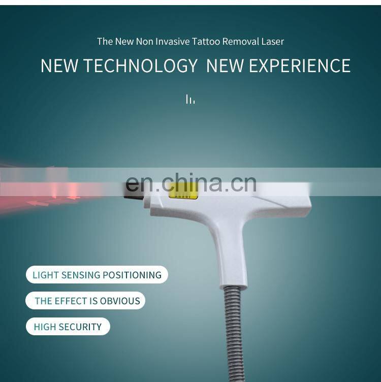 Non Invasive Tattoo Removal Laser Instrument Double Head Q Switch ND Yag Laser Machine Eyebrow Pigment Removal Beauty Instrument