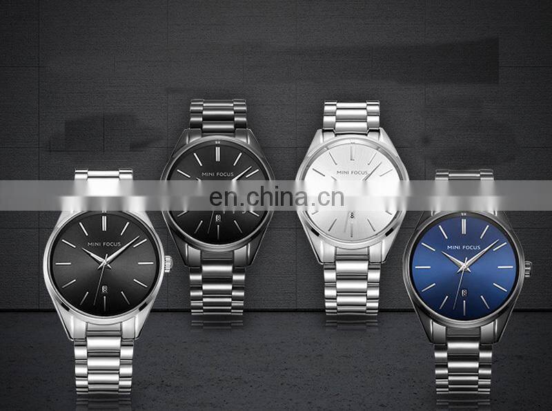 MF0050G Newest Stainless Steel Japan Movement Water Resistant MINI FOCUS Men Watches