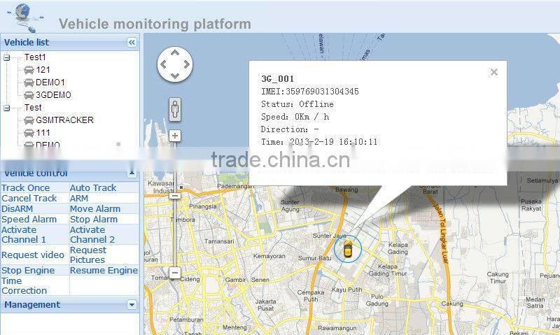 New Arrival! WCDMA 3G Car GPS Tracker With Free Online Tracking Platform