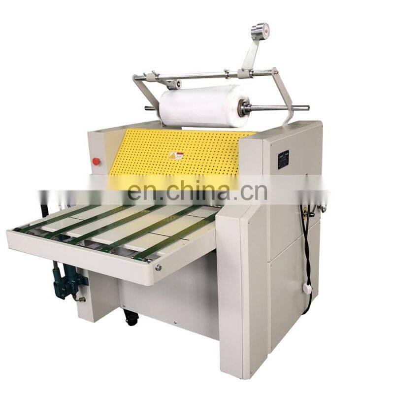 YDFM1100 multifunctional hydraulic thermal film manual laminating machine, photo paper sheet to roll hot melt glue laminator
