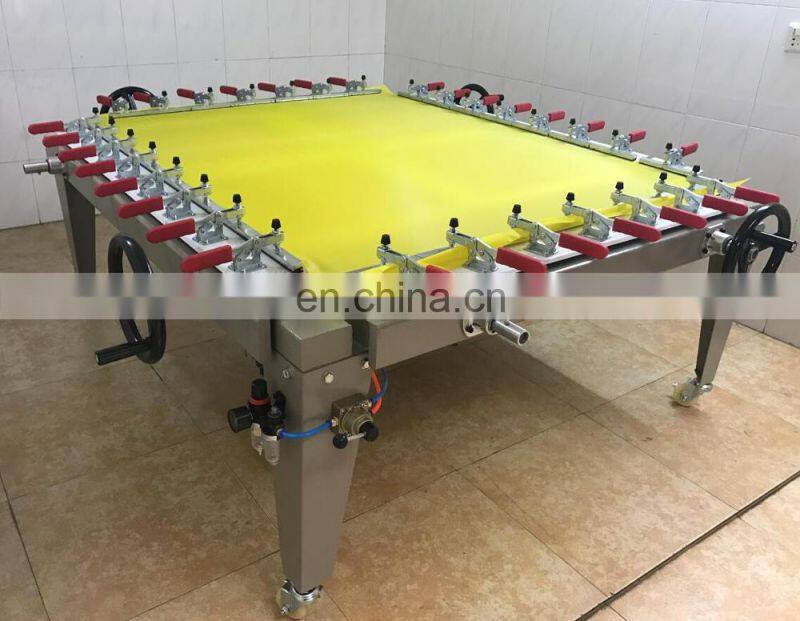 UTSP1215 Pneumatic Screen Mesh Stretching Machine Serigraph stretcher maquina tensador