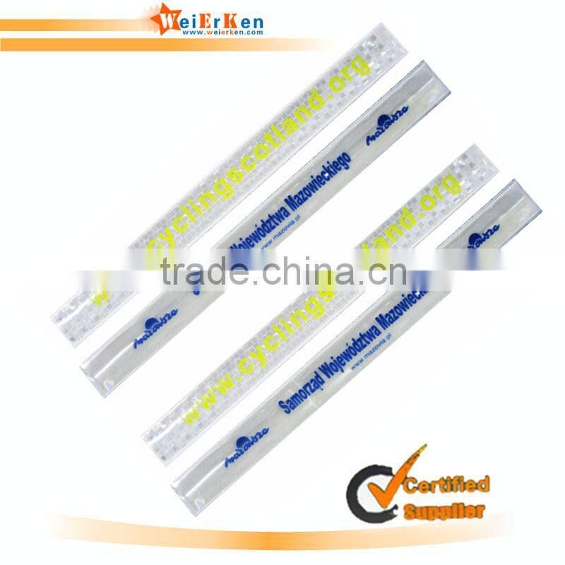 Eco-friendly and pvc vinyle wrist slap bracelets