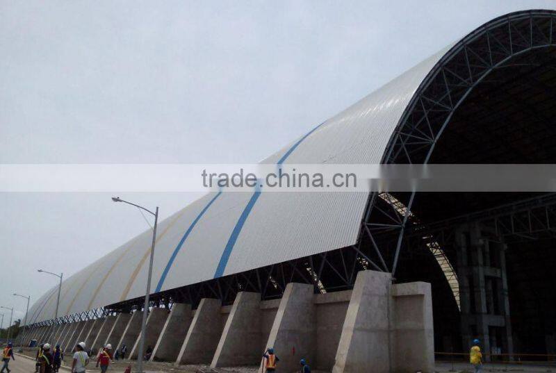 Alibaba popular prefab steel structure space frame building