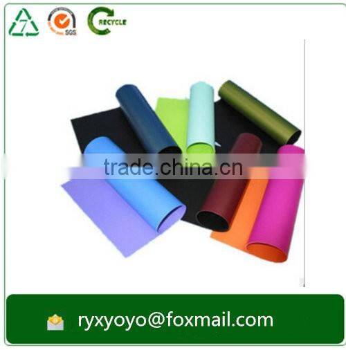 cheap price high quality colorful pp film for office stationary