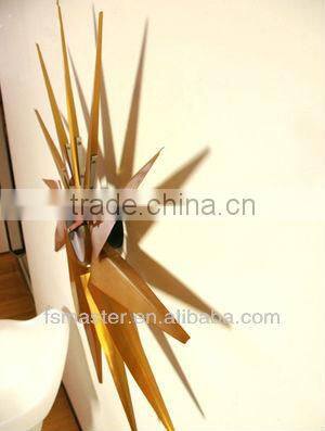 original quality turbine Copper sun wall clock