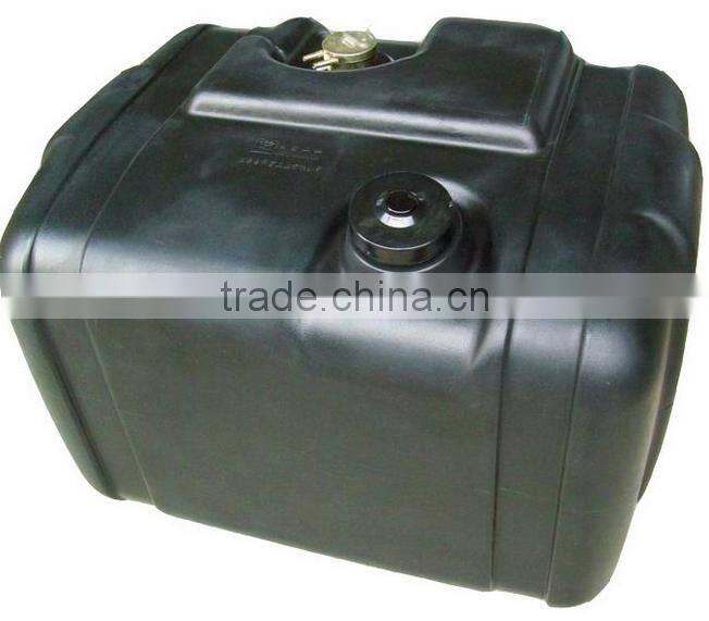 260L circle aluminium alloy truck fuel tank