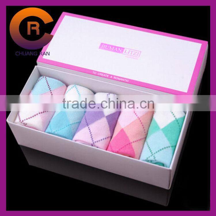 Different sizes custom cheap printed paper socks box