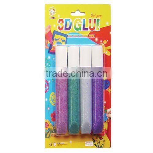 3D GLITTER GLUE DIY SALES PROMOTION 5 COLORS 10ML