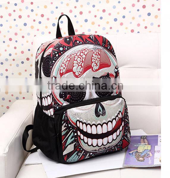 2015 newest fashion canvas outdoor backpack make custom backpack