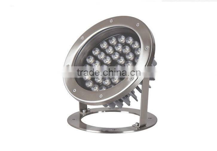 High Lumen High Power DMX512 Control 3*1W Stainless Steel IP68 RGB LED Underwater Light