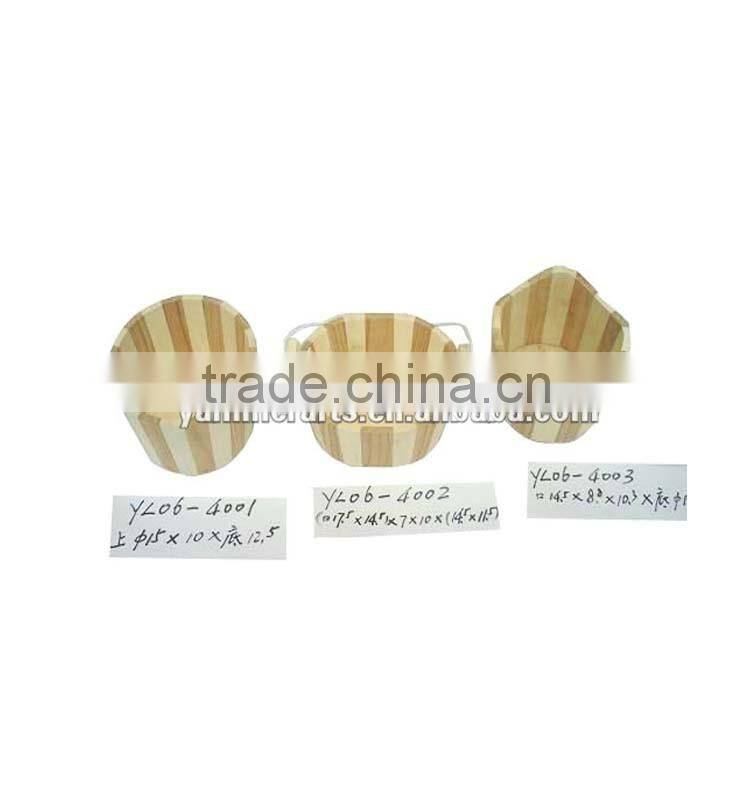 Natural color decorative cheap mini wooden barrels