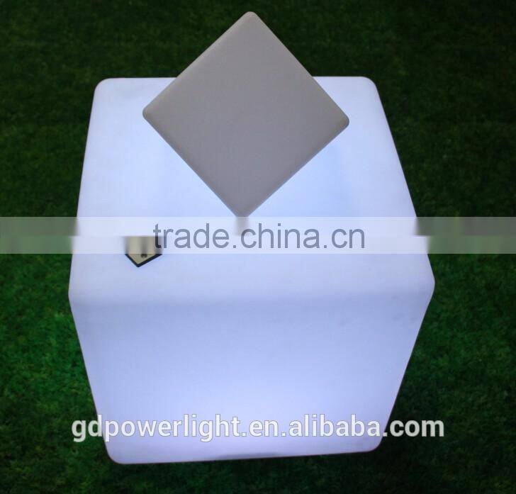 LED light decotative cube with remote control C007d