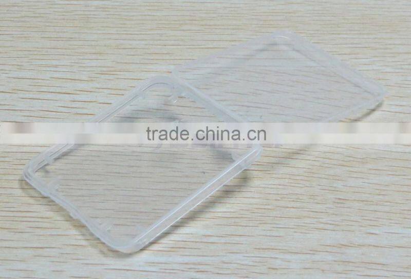 Transparent Eco-Friendsly Plastic Case CF Card Box Memory Card Case