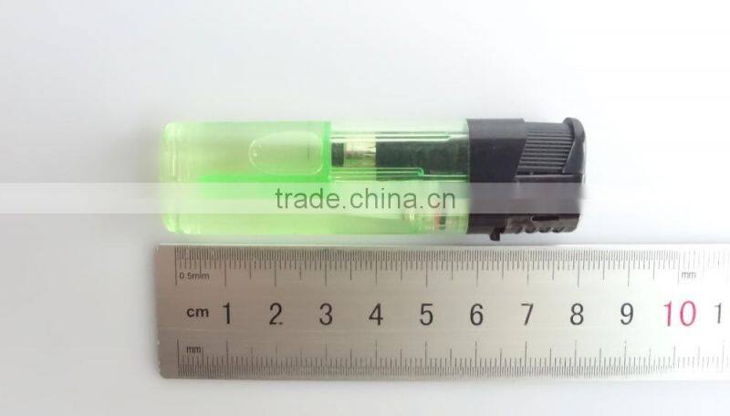 cheap price transparent disposable lighter black head electronic cigarette lighter