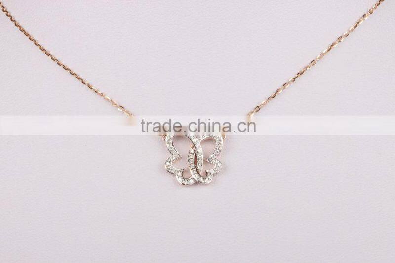 2015 New Fancy Gold And Silver Allah Pendant Necklace