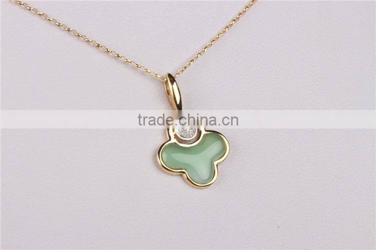 hot sale modern pendant light druzy pendant zircon silver pedant Polly jewelry China factory best price