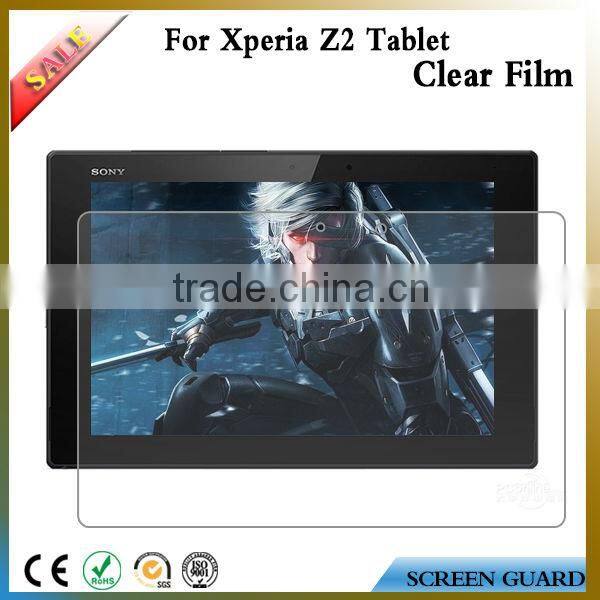 China Supplier High Transparency For Sony Xperia Z2 Tablet Clear Screen Protector Guard