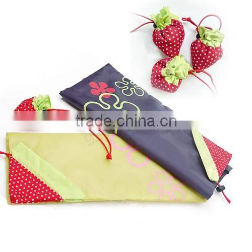 2016 promotional nylon/polyester Foldable Shopping Bag in pouch- Union Jack