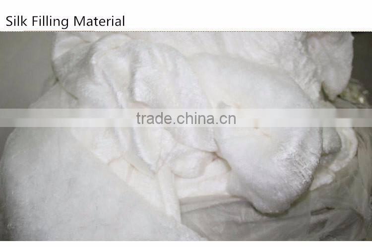 Hotel Used White Silk Filled 100% Mulberry Duvets King/Queen Size All Seasons