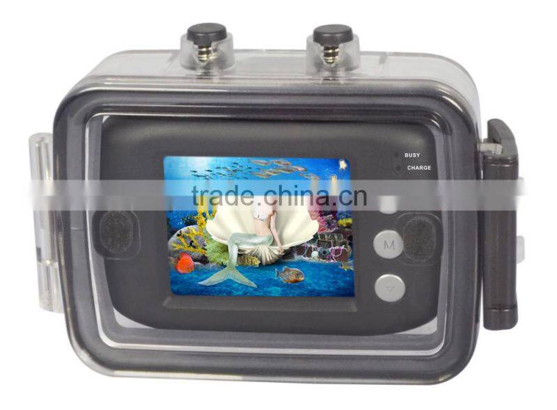 HD 720P underwater digital cameras sports mini hd dv