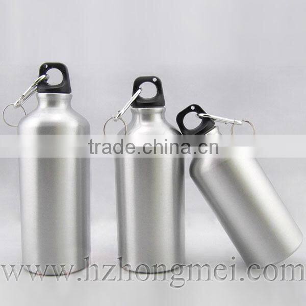New Arrival Slim 600ml Blank Aluminium Transfer Sport Bottle with Coating