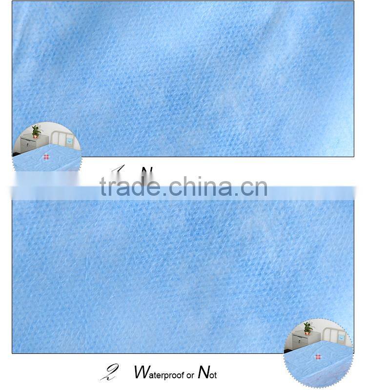 hot selling stock cheap disposable hospital bed sheets
