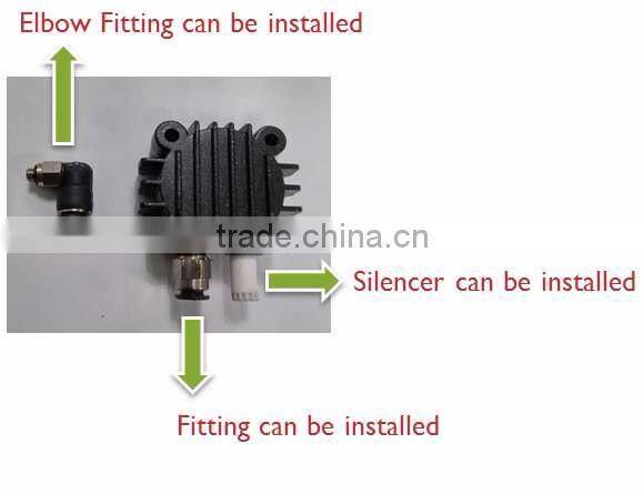 oil free silent piston type super mini air compressor